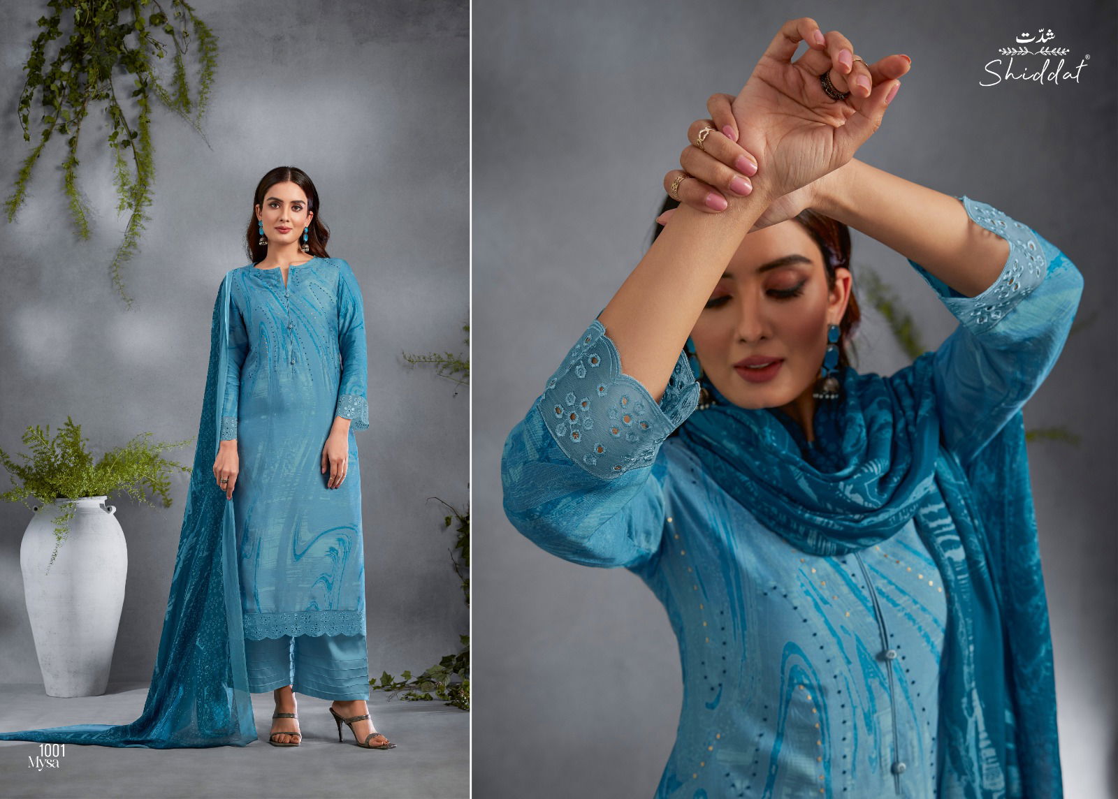 Mysa By Shiddat Modal SIlk Designer Salwar Kameez Wholesalers In Delhi